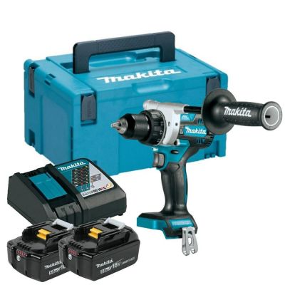 11. Makita DDF486RTJ 2100 U/min Bohrer 2,6 kg Schwarz, Blau