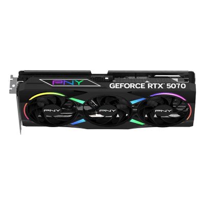 7. Grafikkarte PNY GeForce RTX 5070 12GB ARGB OC 3-Lüfter