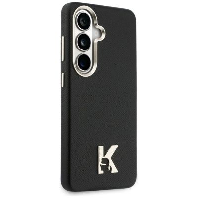4. Karl Lagerfeld K Metal Logo MagSafe Hülle für Samsung Galaxy S26 - Schwarz