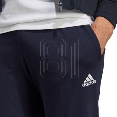 4. adidas Essentials Single Jersey Tapered Elasticized Cuff Logo M IC0056 Hose