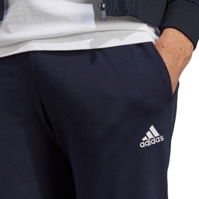 4. adidas Essentials Single Jersey Tapered Elasticized Cuff Logo M IC0056 Hose