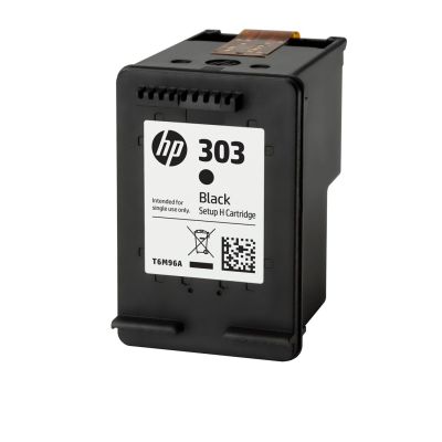HP Original Tinte mit hoher Reichweite, Schwarz 303XL