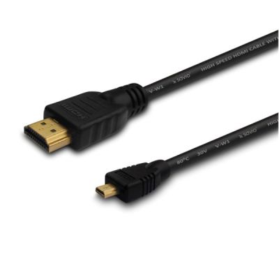 2. SAVIO cl-39 Kabel (HDMI M - Micro HDMI M; 1 m; schwarz)