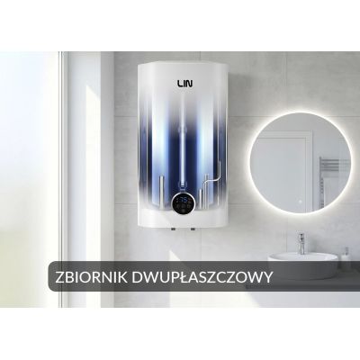 3. Elektroboiler LIN LIFVD1SMWH 80L SMART weiß WLAN