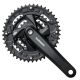 SHIMANO Kurbelgarnitur FCM371 48x36x26 schwarz