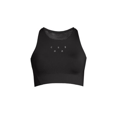 5. CASALL Iconic Longline Sport-BH Schwarz