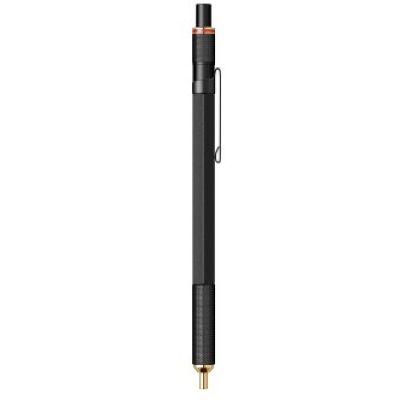 6. Rotring RO800 M Schwarzer Druckkugelschreiber