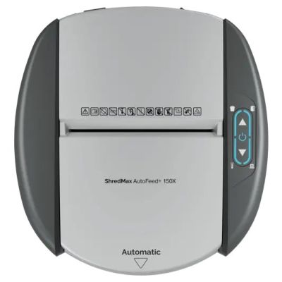 13. Rexel ShredMax AutoFeed+ 150M, Aktenvernichter P5, 150 Blatt, 15-Liter-Auffangbehälter