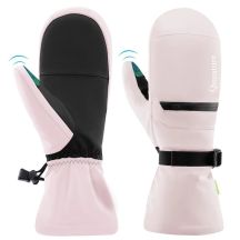 Qunature Skihandschuhe 014-S345, rosa, L