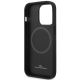 7. Hülle BMW BMHMP14L22RPSR iPhone 14 Pro 6.1" Bordeaux/Burgund Ledersitze Muster MagSafe