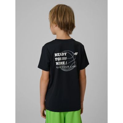2. Schnelltrocknendes Sport-T-Shirt für Jungen 4F 4FJRSS26TFTSM2390-20S