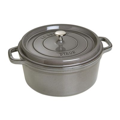 6. ZWILLING STAUB LA COCOTTE 6,7 l runder Gusseisen-Bräter