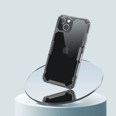 9. Nillkin Nature Pro iPhone 14 Plus Hülle, gepanzerte Hülle, blaue Hülle