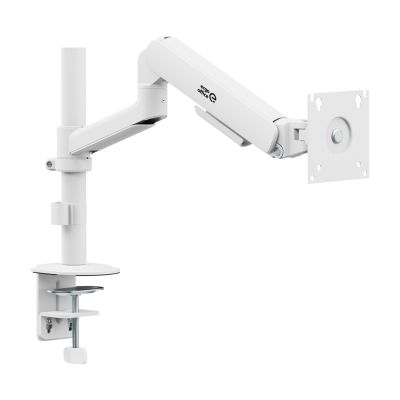 7. ERGO Büromonitorhalterung mit Gasfeder, 17"-32", 1-10 kg, mattweiß, max. VESA 100x100, ER-691 W