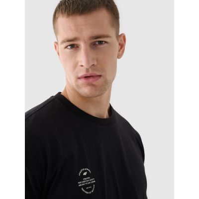 5. Glattes Unisex-Oversize-T-Shirt 4F 4FRAW24TTSHU2672-20S