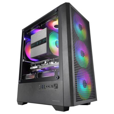 2. TACENS MARS MC-VECTOR 4xARGB USB-C mATX- Gehäuse