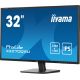 19. iiyama ProLite X3270QSU-B1 Monitor 81,3 cm (32") 2560 x 1440 px Wide Quad HD LED Schwarz