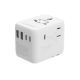 6. GEMBIRD UNIVERSAL REISEADAPTER 70W, WEISS