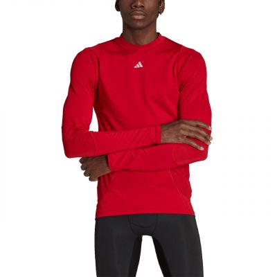 3. Adidas Techfit Cold.Rdy Langarm M HP0572 T-Shirt