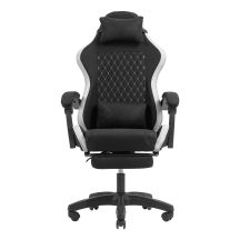 TACENS MARS MGC-X FABRIC Schwarz/Weiß - Gaming-Stuhl