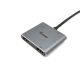 6. Equip 133484 USB 3.2 Gen 1 (3.1 Gen 1) Typ-C Dockingstation Silber