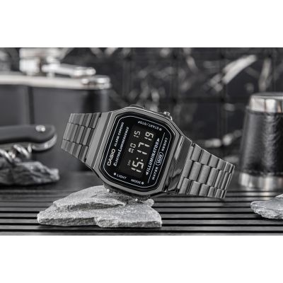 6. CASIO Vintage A168WEGG-1BEF Uhr + Box