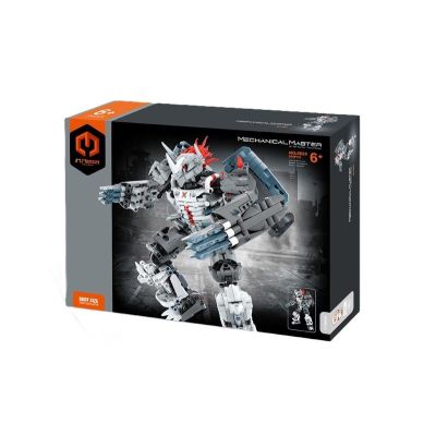 IM.MASTER Mecha Warrior Silber-Set, 965 Teile