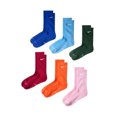 Nike Everyday Elevated Socken, 6 Paar, mehrfarbig, HQ8021 915