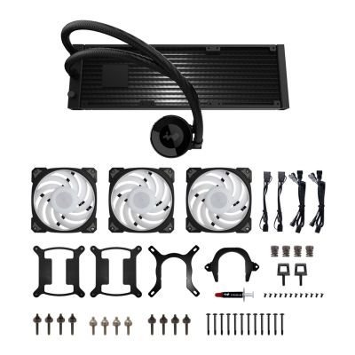 In Win IW-LC-MR36 Computer-Kühlsystem Prozessor-Flüssigkeitskühlungs-Kit 12cm Schwarz