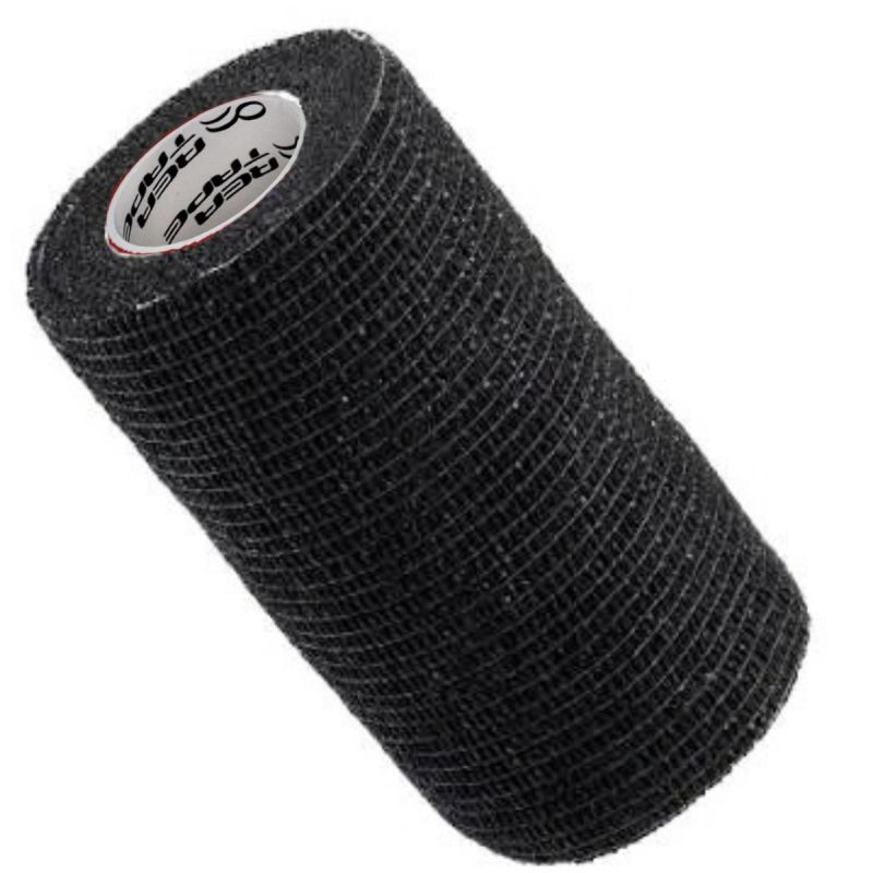 3. REA TAPE ELASTISCHE BANDAGE COHESIVE BAND SELBSTHAFTEND 4,5 M 7,5 CM SCHWARZ