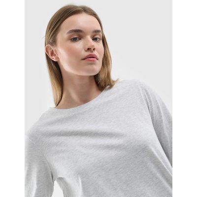 4. Langarmshirt Oversize glatt Damen 4F 4FWMM00TLONF431-27M