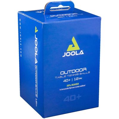 JOOLA OUTDOOR-TISCHTENNISBÄLLE, 12 STÜCK