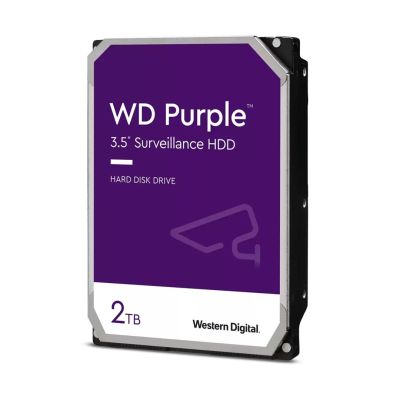 HDD WD Purple WD23PURZ (2 TB ; 3,5" ; 64 MB ; 5400 rpm)