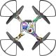 7. Denver DCH-350 Quadcopter-Drohne mit Kamera, 4 Rotoren, 1 MP, 1600 mAh, mehrfarbig