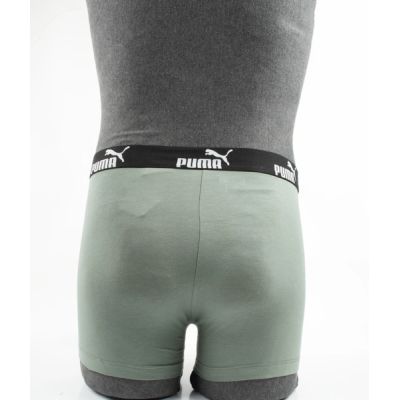 10. Puma Herren-Boxershorts, 9er-Pack, Schwarz, Grau, Khaki, bequeme Baumwolle