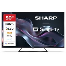Sharp 50HP6265E 127 cm (50") 4K Ultra HD Smart TV mit WLAN, Schwarz