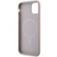 7. Guess GUHMN61PSAHMCP Hülle für iPhone 11 / Xr – rosa Saffiano MagSafe