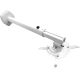 Avtek International WallMount PRO 1500 Projektorhalterung, Wandmontage, Weiß