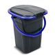 GREENBLUE REISETOILETTE, SCHWARZ UND MARINEBLAU GB320BB