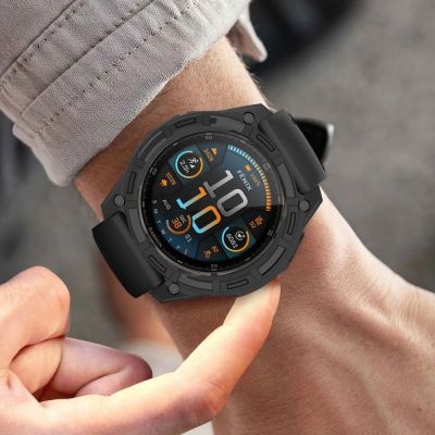 3. Tech-Protect Defense Air Case für Garmin Fenix ​​​​7X / 7X Pro - Schwarz