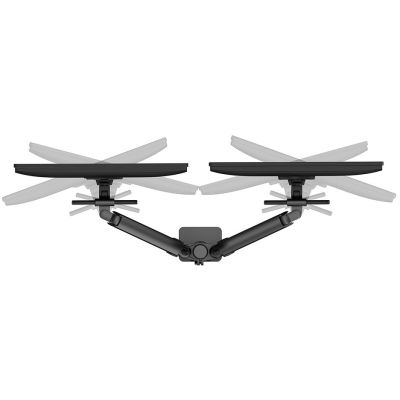 9. Neomounts DS65S-950BL2 Monitorhalterung/Ständer 86,4 cm (34") Schreibtisch Schwarz