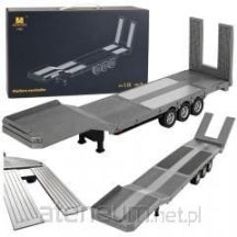 Tieflader-Sattelauflieger für Scania 770S Huina, Grau, 1:18