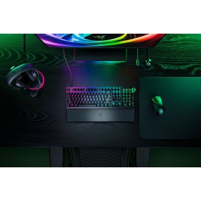 8. Razer Huntsman V3 Pro 8kHz Gaming-Tastatur USB Schwarz
