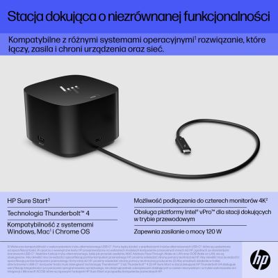 12. HP Thunderbolt Dock G4 USB-C 120W