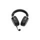 6. HATOR Hypergang 3 Kabelloses Headset mit kabellosem Kopfbügel, Gaming-Anschluss, USB Typ-C / USB Typ-A, Bluetooth, Schwarz