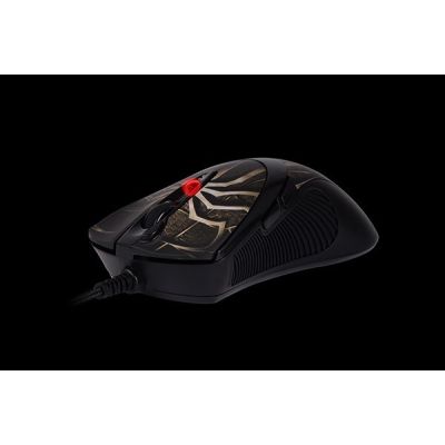 7. A4 TECH Evo XGame Laser Oscar X747 Brown Fire A4TMYS29980 Computermaus (Laser; 3600 DPI; braune Farbe)