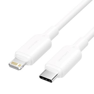 2. USB-C-auf-Lightning-Kabel, 3 A, 480 Mbit/s, 1 m, Weiß