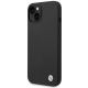 2. Hülle BMW BMHCP14MSILBK iPhone 14 Plus 6.7" schwarz/schwarz Silikon Metall Logo