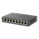 4. D-Link DGS-1008P/E Netzwerkkabel, unmanaged L2 PoE-Unterstützung, Schwarz