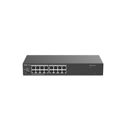 2. Ruijie Networks RG-ES116G-L Unmanaged Netzwerk-Switch L2 Gigabit Ethernet (10/100/1000) Schwarz